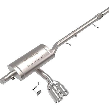 Rebel Series 3" 304 Stainless Steel Cat-Back Exhaust System with Polished Tip