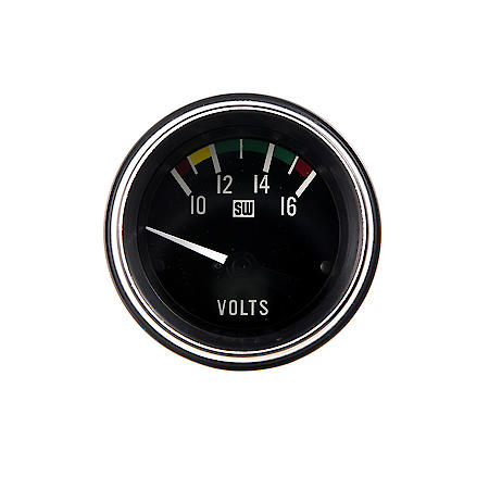 2-1/16" Heavy Duty Voltmeter, 10-16 VDC