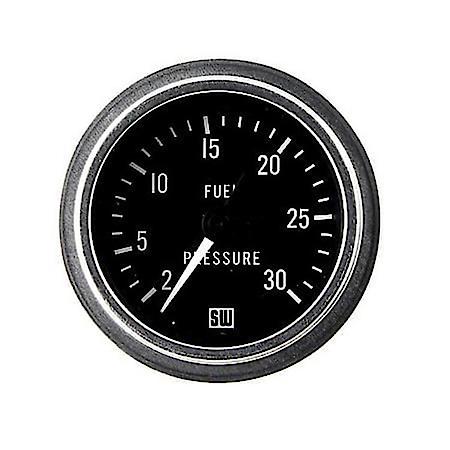 2-1/16" Deluxe Fuel Pressure Gauge, Mechanical, 2-30 PSI