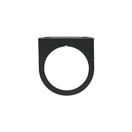 2-5/8" Black Single Gauge Mounting Panel