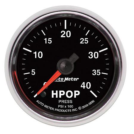 Gauge; High Press Oil Pump; 2 1/16"; 4K PSI; Digital Stepper Motor; GS