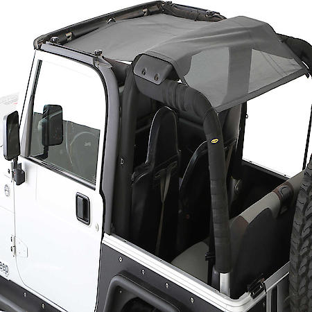 Bungee Cord Mount, Black, See Through Mesh
