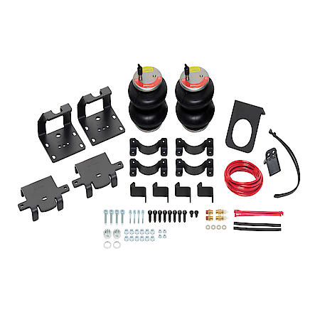 Air Spring, Frame Mount, Up To 7500Lb Load Per Set, Commercial Grade Rubber