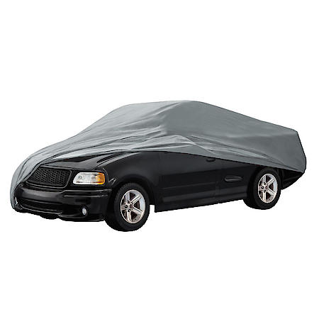 Truck Cover, Grey, Fits Trucks 16'-17.5', Breathable, Non-Abrasive, Dustproof