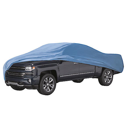 Truck Cover, Blue 3 Layers, Fits Trucks 17.5'-19', Medium-Duty, Water Resistant, Outdoor Use