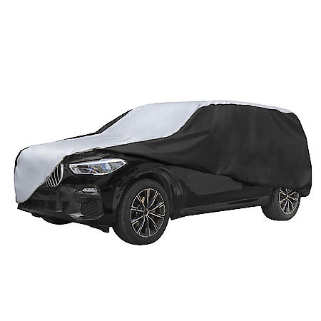 Premium SUV Cover: Silver/Black, Fits up to 17' 1" L, All Weather Protection