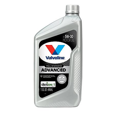 Advanced Full Synthetic 5W-30 Engine Oil: Maximizes Engine Life, 1 Quart