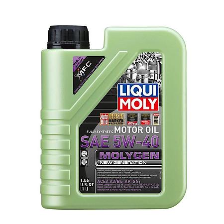Molygen New Generation SAE 5W-40 Full Synthetic Motor Oil, 1 Liter