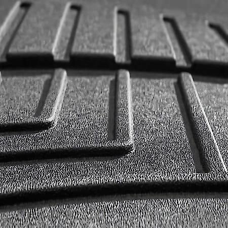 Molded Fit, Black, Thermoplastic Polyolefin (Tpo), 2 Piece