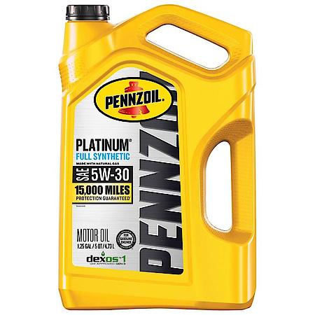 Platinum 5W-30 Full Synthetic Motor Oil, 5 Quart