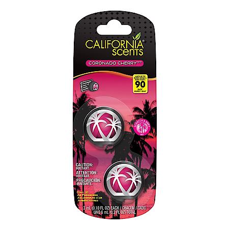 Mini Diffuser Air Freshener: Coronado Cherry Scent, 2 Pack