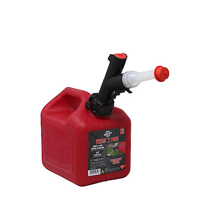 Press N' Pour 1+ Gallon Gas Can