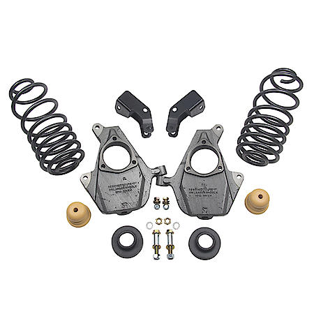 2-3"Front/4"Rear Drop, Without Shock Absorbers, With Steering Knuckles