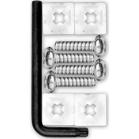 Standard Star Pin License Plate Locking Fasteners, Stainless