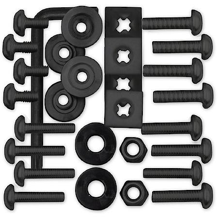 Ultimate Locking Fasteners Kit, Black