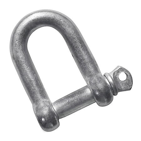 (3/8") Galvanized Shackle