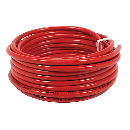 Battery Cable - 4 ga., Red