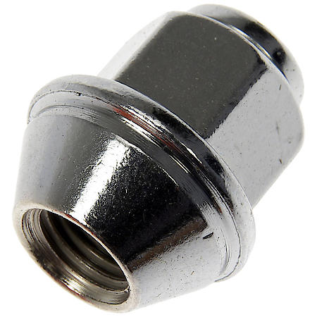 Wheel Lug Nut: M12-1.50 Thread, Conical 60, Dometop, 1.26" Length, Natural (sold by each)