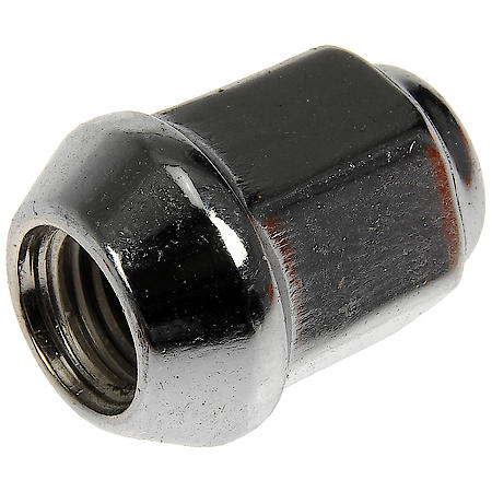 Wheel Lug Nut: M12-1.50 Thread, Conical 60, Dometop, 1.22" Length, Chrome (sold by each)