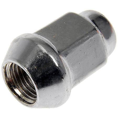 Wheel Lug Nut: 1/2-20 Thread, Conical 60, Dometop, 1.313" Length, Natural (sold by each)
