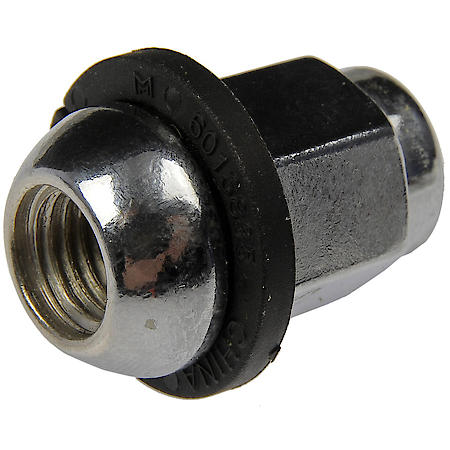 Wheel Lug Nut: M12-1.50 Thread, Radius, Acorn, 1.378" Length, Chrome (sold by each)
