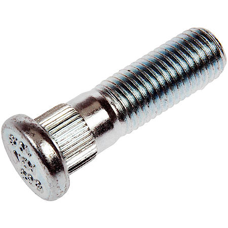Wheel Stud: Serrated, M12-1.50 Thread Size, Right Hand Thread (sold by each)
