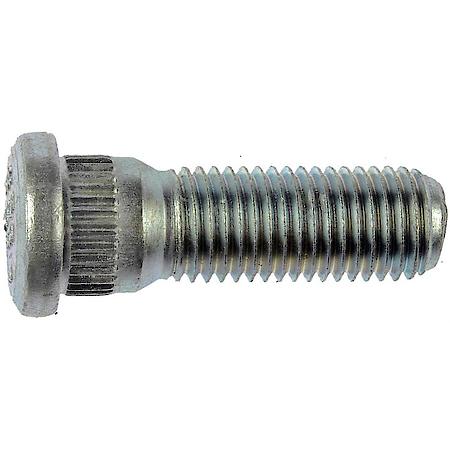 M12-1.50 Serrated Wheel Stud - 14.20mm Knurl, 40mm Length (sold by each)