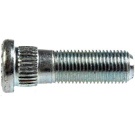 M12-1.25 Serrated Wheel Stud - 14.35mm Knurl, 42mm Length (sold by each)