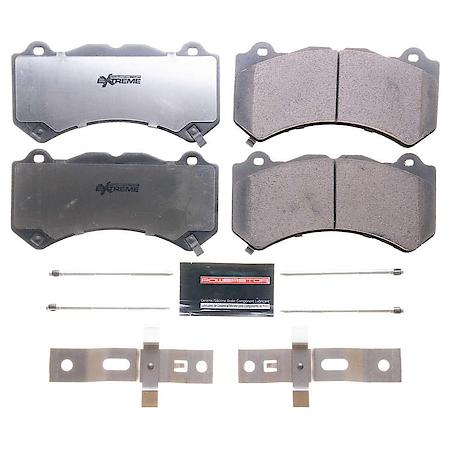 Z26 Performance Carbon-Fiber Ceramic Brake Pads with Hardware Kit - Front