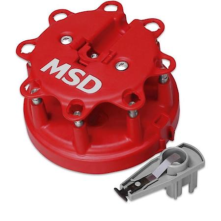 Distributor Cap and Rotor Kit; MSD/Ford V8; 85-95