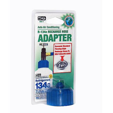 IDQ R-134a Piercing-style Hose to Self-sealing Valve Adapter