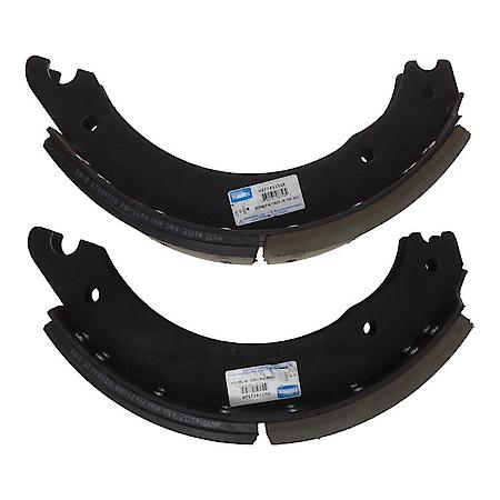 Relined 2 shoe/hdw,HV77 grade material