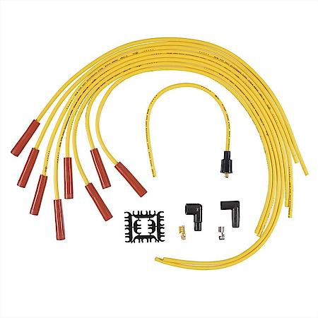 Universal Fit Super Stock 8mm Suppression; Spark Plug Wire Set