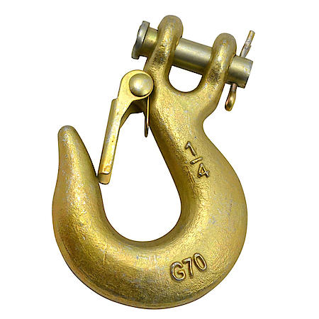 5/16" G70 Clevis Slip Hook with Latch