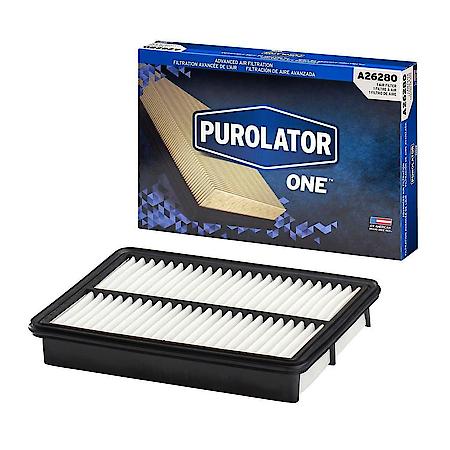 Advanced Filtration Engine Air Filter: Full Synthetic Highly Embossed Media, Up To 99% Dirt Removal
