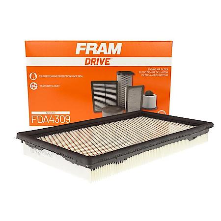 Engine Air Filter: Standard, Meets or Exceeds Manufacturer Specifications