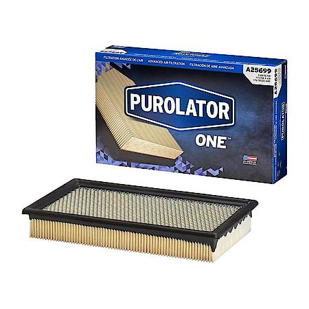 Advanced Filtration Engine Air Filter: Full Synthetic Highly Embossed Media, Up To 99% Dirt Removal
