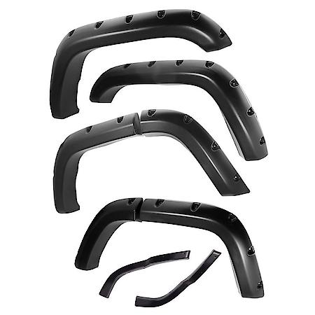 All Terrain Fender Flare Kit; 6 Piece; 84-01 Jeep Cherokee XJ; 4 Door