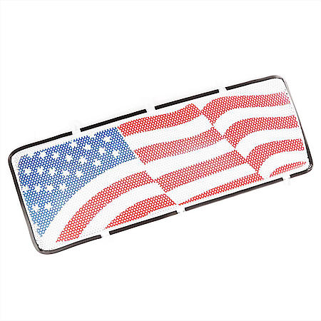 Spartan Grille Insert; American Flag; 07-18 Jeep Wrangler JK