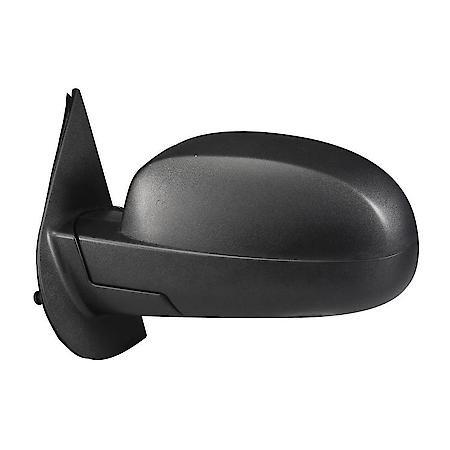 Black Manual Folding Driver Side Mirror for Chevrolet & GMC Trucks