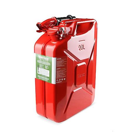 JERRY CAN 20L RED W/SPOUT