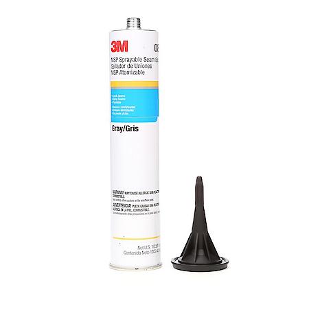 MSP Sprayable Seam Sealer, 08374, Gray, 10.5 fl oz Cartridge