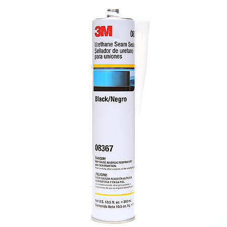 Urethane Seam Sealer, 08367, Black, 310 mL Cartridge