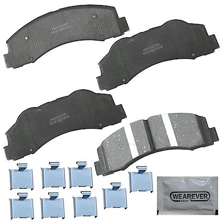 Brake Pads: With Hardware, Ceramic, Better Performance, Quiet - Front