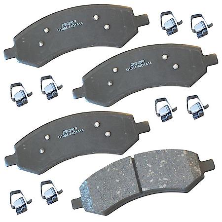 Brake Pads: With Hardware, Ceramic, Long Life and Quiet - Front