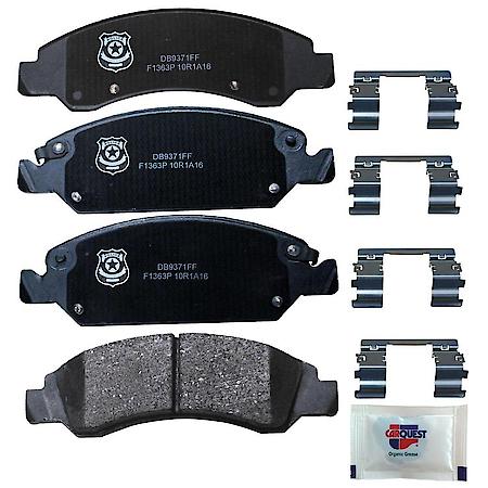 PD Brake Pads: With Hardware, Built for Police/Emergency Vehicles - Front