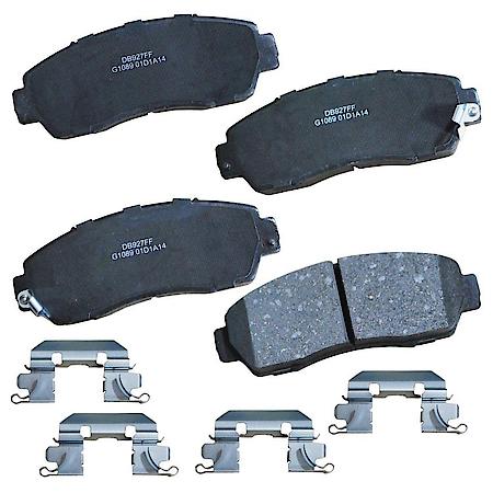 Brake Pads: With Hardware, Ceramic, Long Life and Quiet - Front