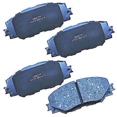 Brake Pads: With Hardware, Ceramic, Long Life and Quiet - Front