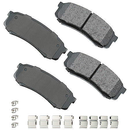 Ceramic Brake Pads Ultra-Premium with Hardware - Rear