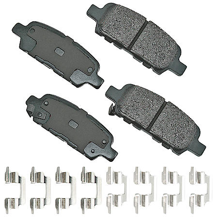 Ceramic Brake Pads Ultra-Premium with Hardware - Rear